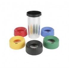 CONTENITORE ROTONDO TSU IRIS ROUND BIN-BLACKB DA LT.50