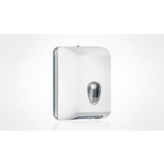 DISPENSER CARTA IGIENICA INTERFOGLIATA LUXURY WHITE
