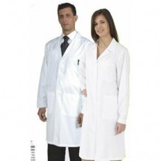 VESTAGLIA SERIO DONNA 100% COTONE MASSAUA BIANCO